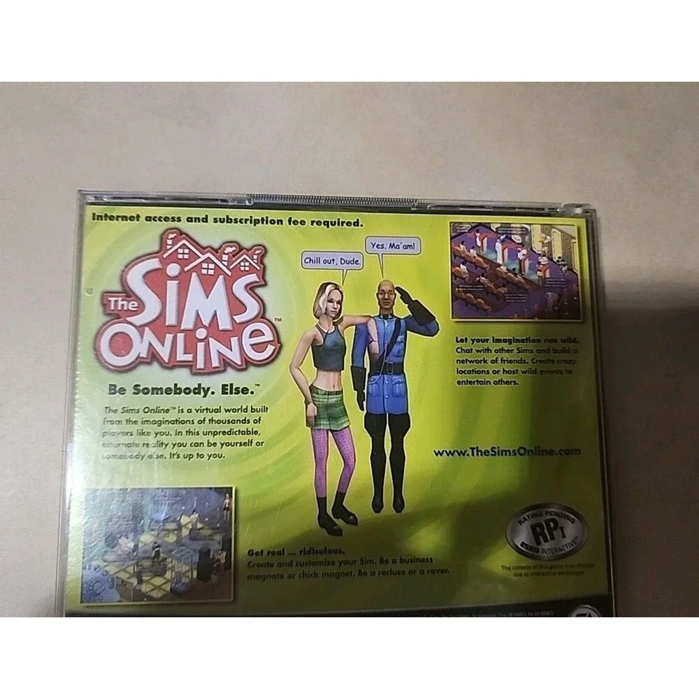 The Sims Unleashed Expansion Pack (PC, 2002) 2 CD EA Games - Tested Complete
